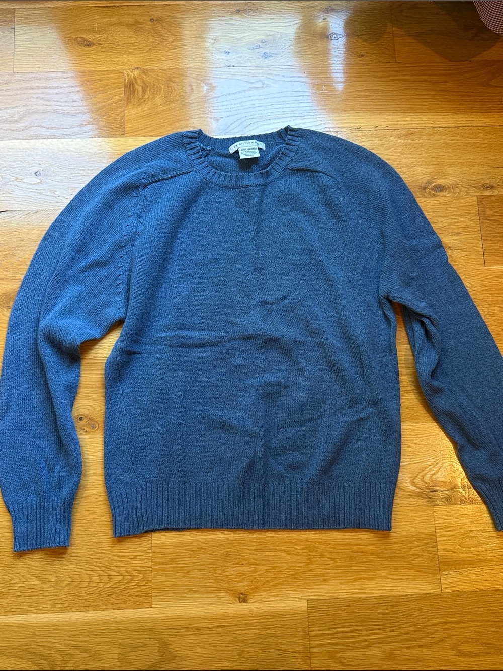 Vintage men’s Blend Crewneck Sweater - Blue large
